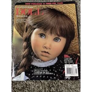 Vintage Contemporary Doll Collector Magazine January 1993 Schmeling Rosamond